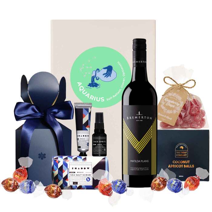Aquarius Zodiac Pamper Hamper For Him