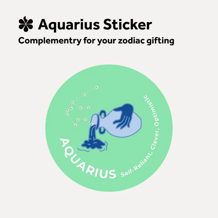 Aquarius Zodiac Pamper Hamper For Him - Image 2
