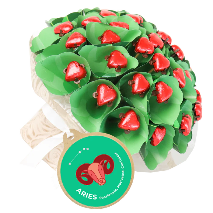 Aries Zodiac Chocolate Bouquet