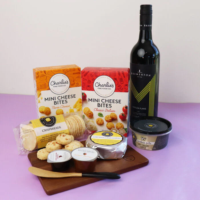 Barossa Cheese & Red Wine Gift Hamper - Image 6
