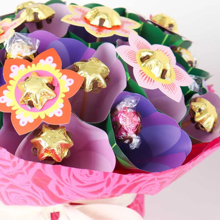 Bright Flower Bouquet Medium - Image 4