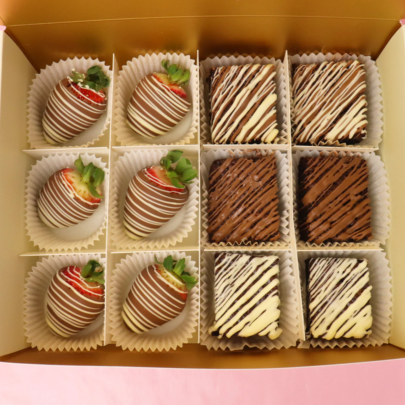 Brownie and Strawberry Gift Box - Image 6