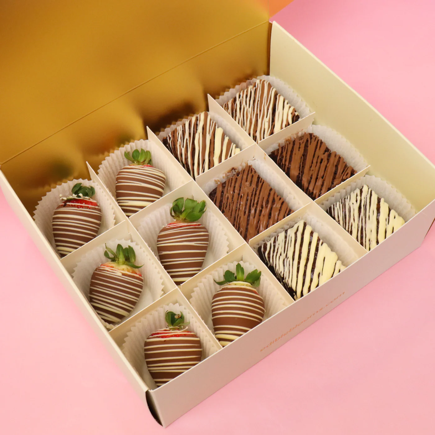 Brownie and Strawberry Gift Box - Image 7