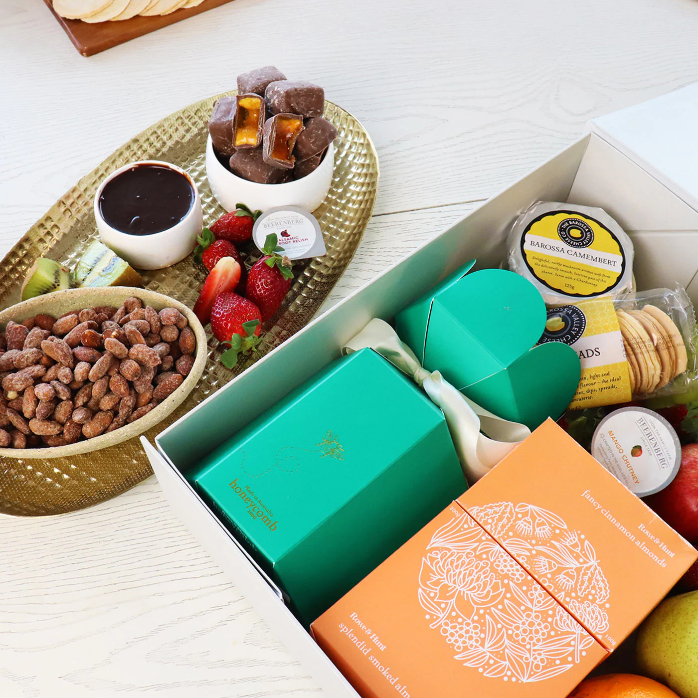 Fruit Box with Cheese - Large - Image 3