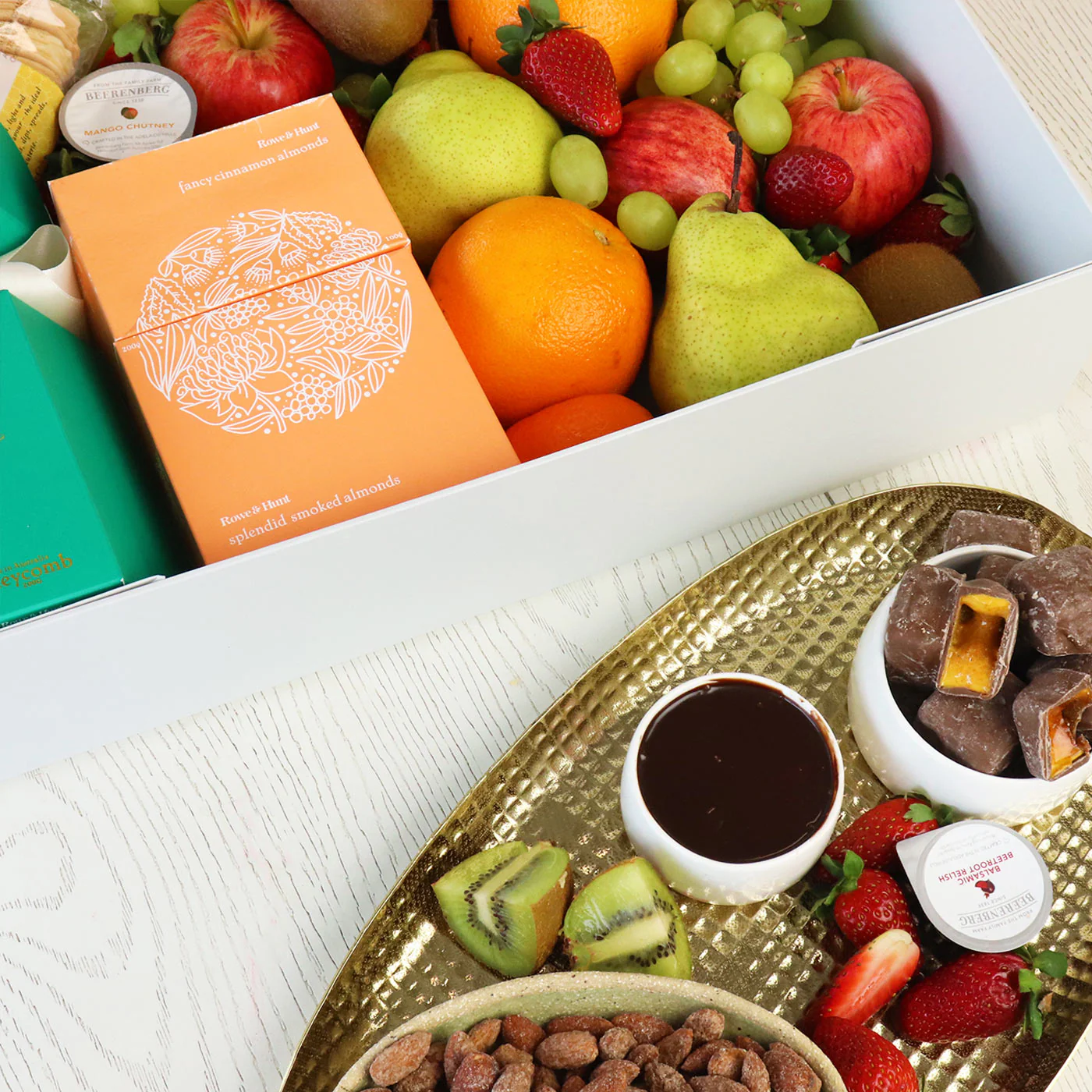 Fruit Box with Cheese - Large - Image 4