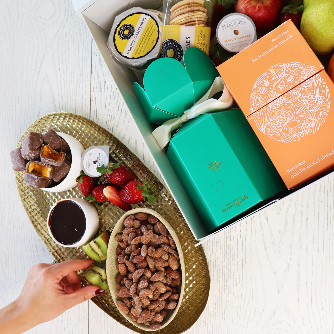 Fruit Box with Cheese - Large - Image 5