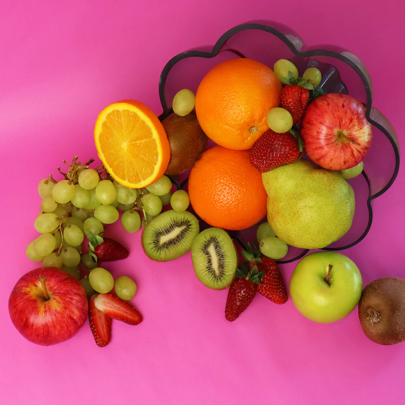 Fruit Box with Cheese & Crackers - Image 4