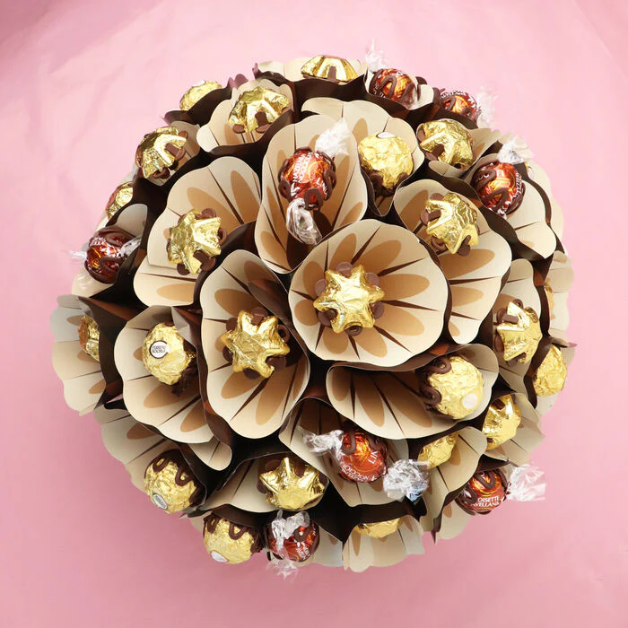 G.H.Mumm Ferrero Lindt Chocolate Bouquet - Image 4
