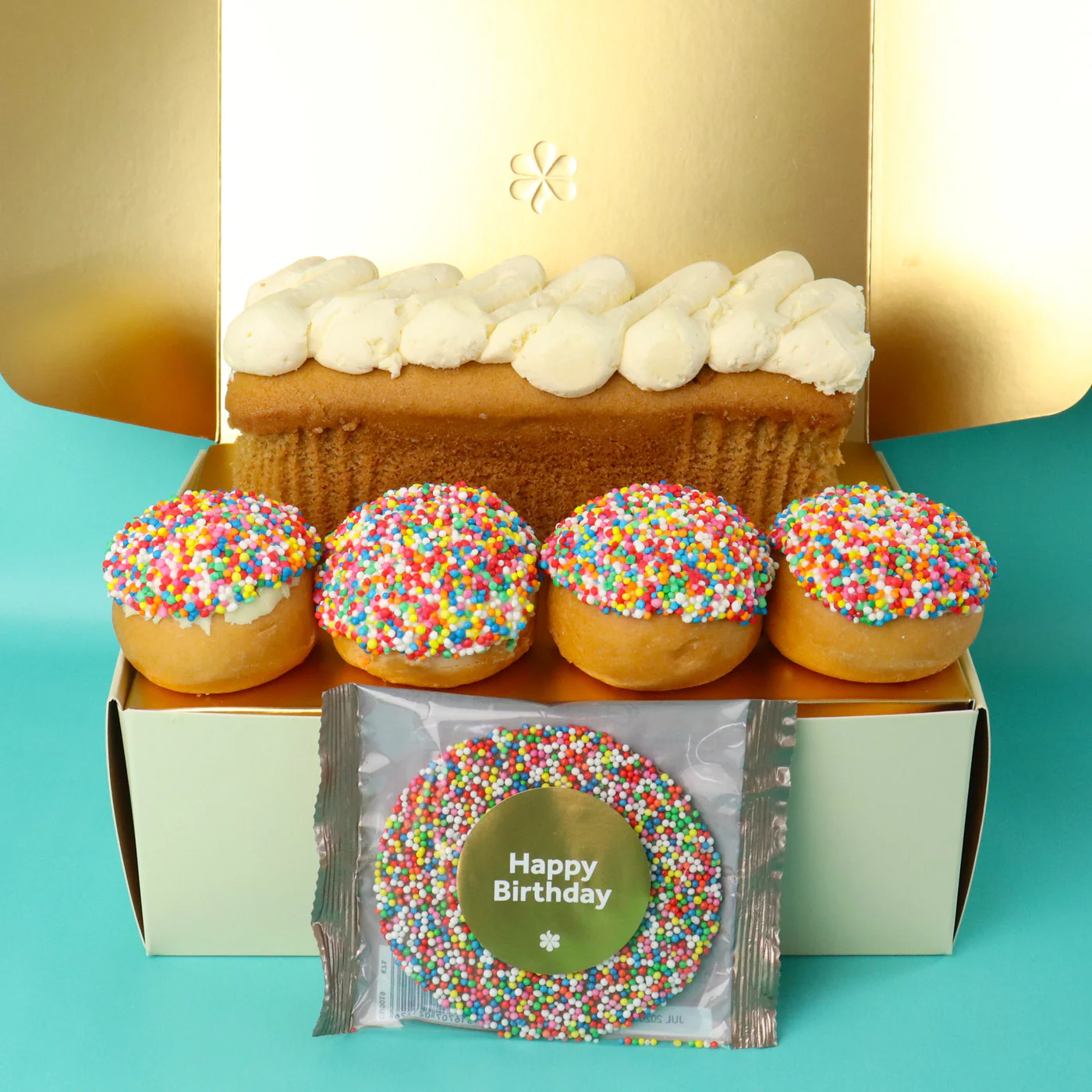 Donut & Sparkling Birthday Treat Bundle - Image 4
