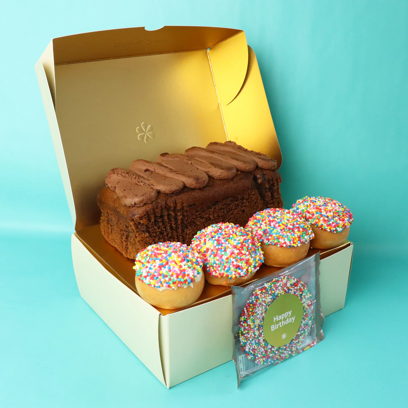Donut & Sparkling Birthday Treat Bundle - Image 7