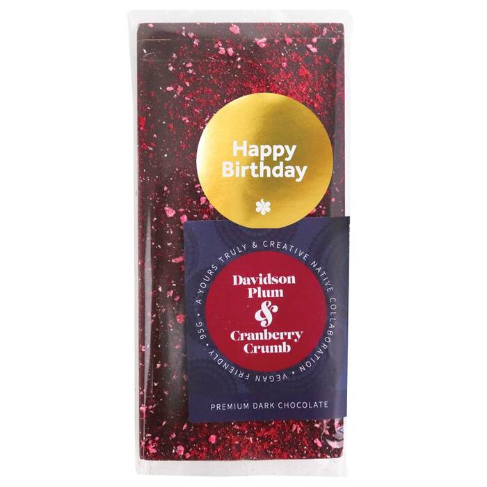 Happy Birthday Vegan Choc Block 95g (Extra)