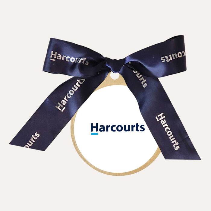 Harcourts Branding Ribbon & Sticker