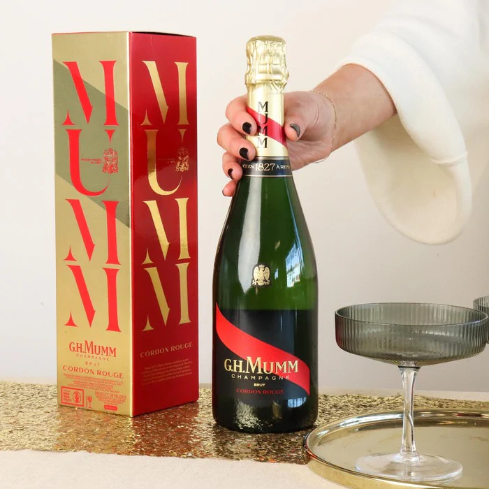 Mumm And Two Dozen Choc-Dipped Strawberries - Image 3