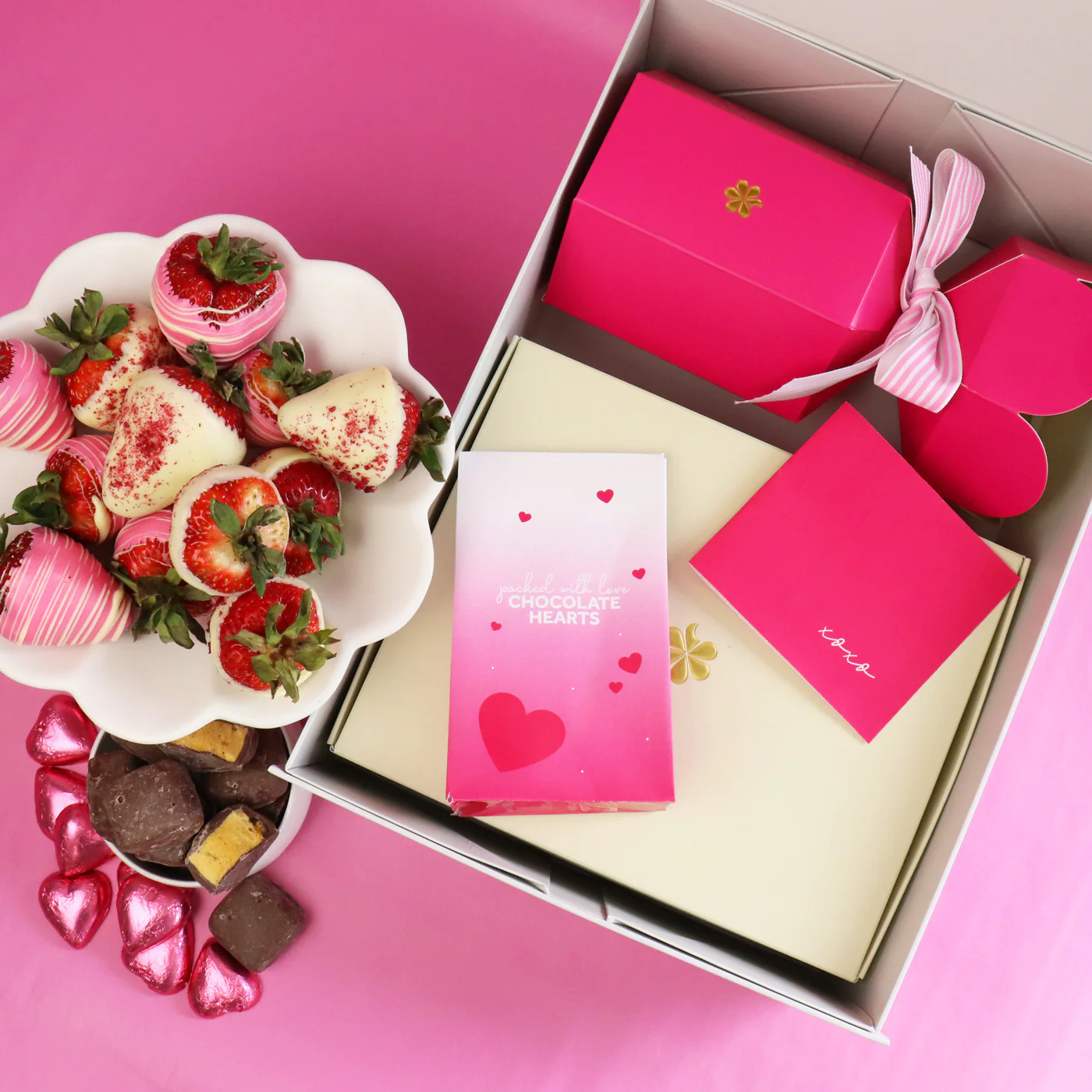 Chocolate Strawberry Hamper - Image 5